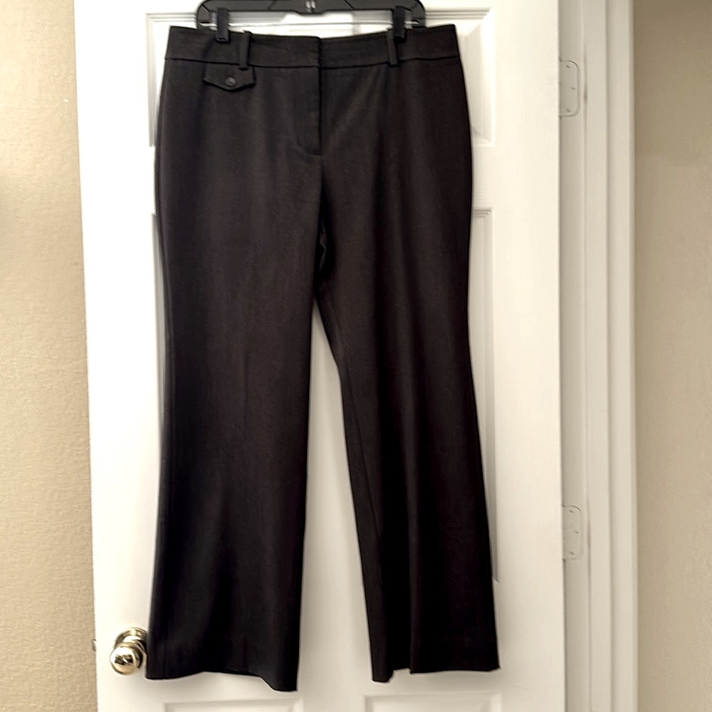 Ann Taylor Signature Women’s Dress Pants - Charcoal, Size 12 - Like New